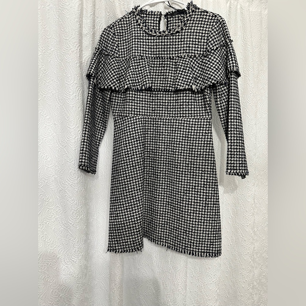 Zara Autumn Tweed Dress